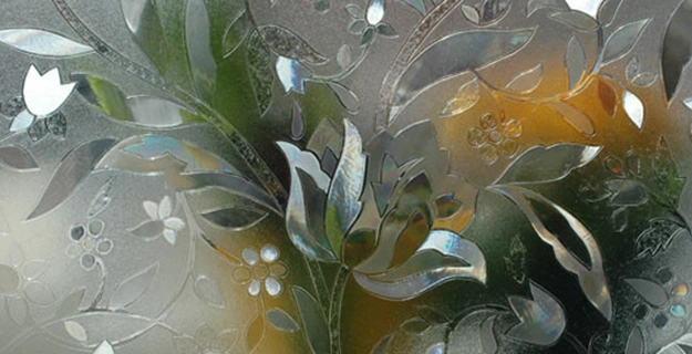 Decorative window film.