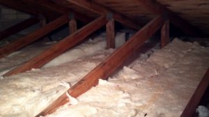 Insulated attics.