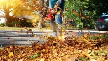 leaf blower.