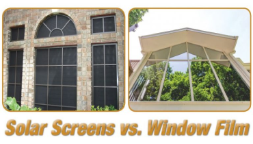 Solar Screen vs Window Film.