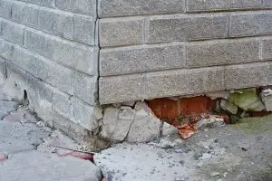 cracked foundation